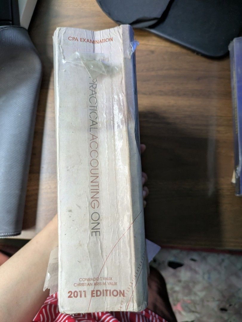 Practical Accounting One (Category: Textbooks) located in Valenzuela. Submitted by westenra925804 (Listing ID 1383287852, Image 2). Description: 2011 Edition Practical Accounting One -Conrad Valix, Christian Aris Valix.