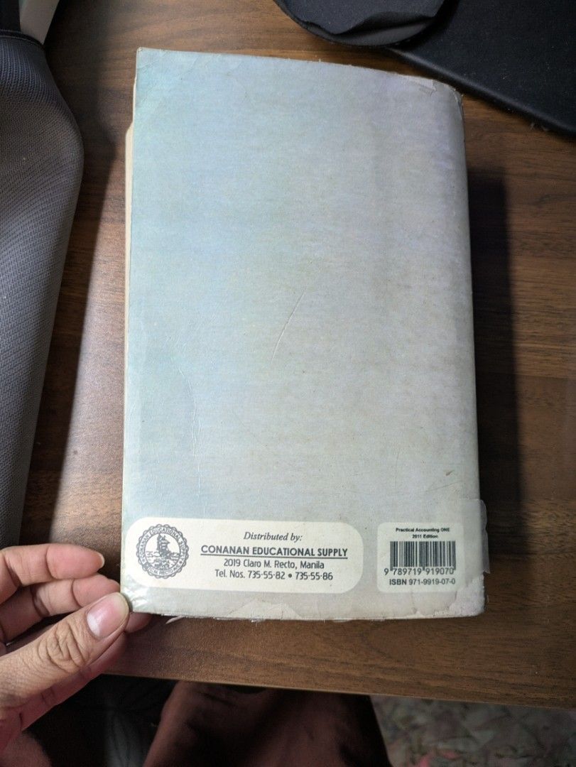 Practical Accounting One (Category: Textbooks) located in Valenzuela. Submitted by westenra925804 (Listing ID 1383287852, Image 3). Description: 2011 Edition Practical Accounting One -Conrad Valix, Christian Aris Valix.