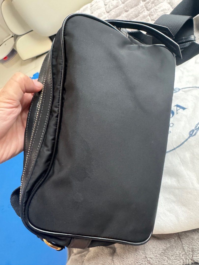 Prada Tessuto Soft Calf Camera Bag (Category: Luxury Bags & Wallets) located in Manila. Submitted by joyceduena57693 (Listing ID 1383273023, Image 2). Description: 💯Authentic .