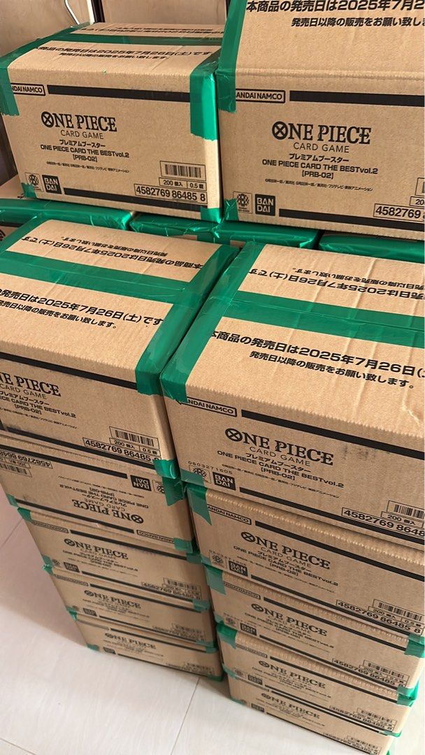 PRB02 Booster Box One Piece/OP11/OP12/OP13/Luffy/Ace/Boa/Weiss/Pokemon  Cards, Hobbies & Toys, Toys & Games on Carousell