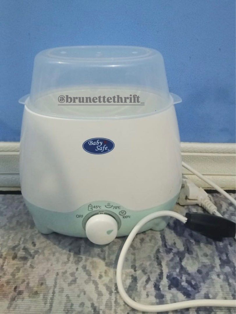 preloved baby safe twin bottle warmer (Kategori: Perawatan & Makanan Anak) berada di Balikpapan. Dikirim oleh brunettethrift (ID iklan 1383460948, Gambar 2). Deskripsi: penghangat susu ASI NET yaa No minus pemakian 4 bulan Bonus chopper yg mau bisa chat aku dulu ya.
