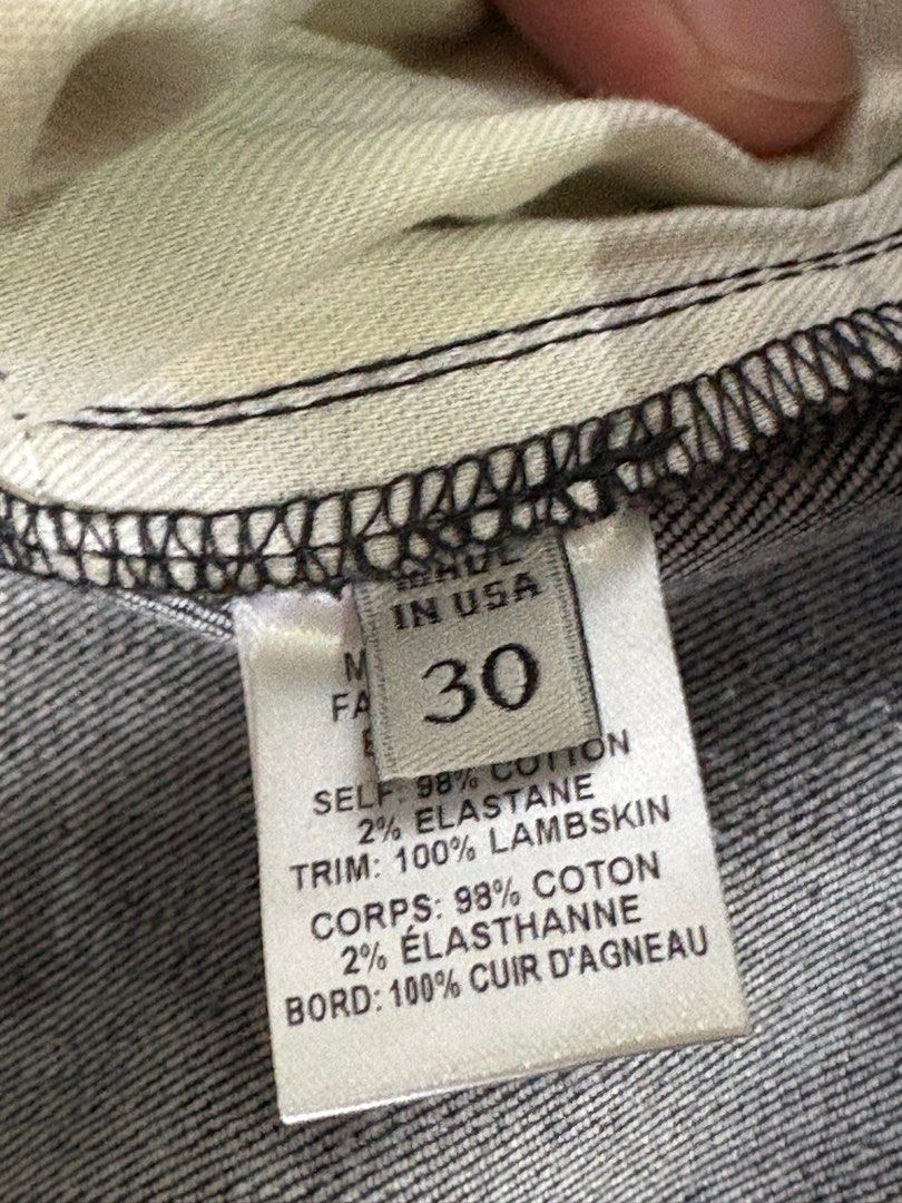 Public School NY jeans (Category: Jeans) located in Marikina City. Submitted by surity99 (Listing ID 1383302936, Image 2). Description: Up for sale is a pair of Public School NY black jeans in size 30 Chainstitched still with original hem and length Slim fit Lightly used Made in USA Measurements (inches): Waist 17.5 Rise 9.5 Thigh 10 Inseam 32 Leg opening 6.5 .
