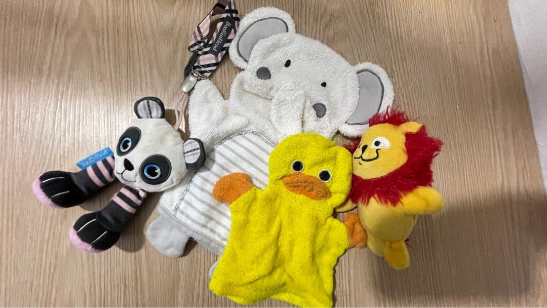 Random Infant Toys and Walker Assist (Category: Infant Playtime) located in Manila. Submitted by queensellsstuff (Listing ID 1383446881, Image 1). Description: Take all Inclusions: 1st pic - infant b&w pacifier toy, lion arm or foot velcro toy, 2 bath puppets 2nd pic - caterpillar rattle, and ikea ball 3rd pic - ball rattle All ideal to enhance baby's visual, sensory, hearing and motor skills.