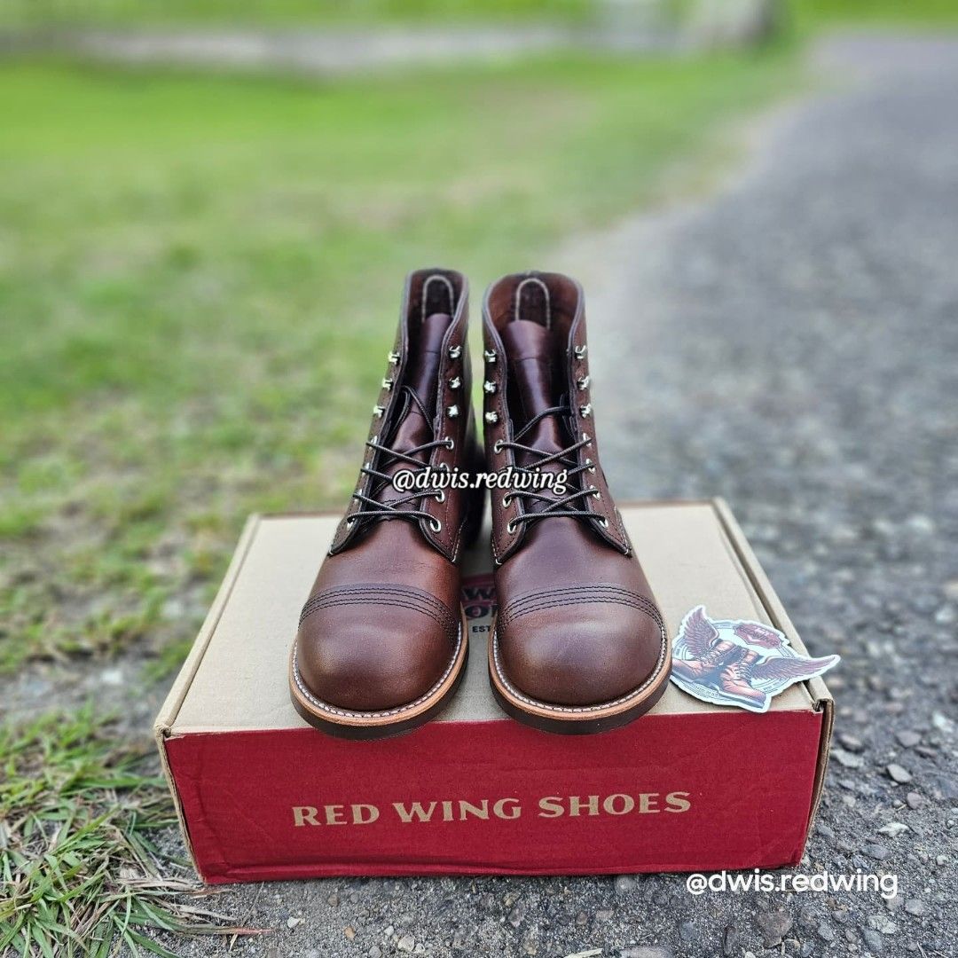 RED WING 7D REDWING 8111 IRONRANGER 7D 25cm Wing Iron Red Wing 22
