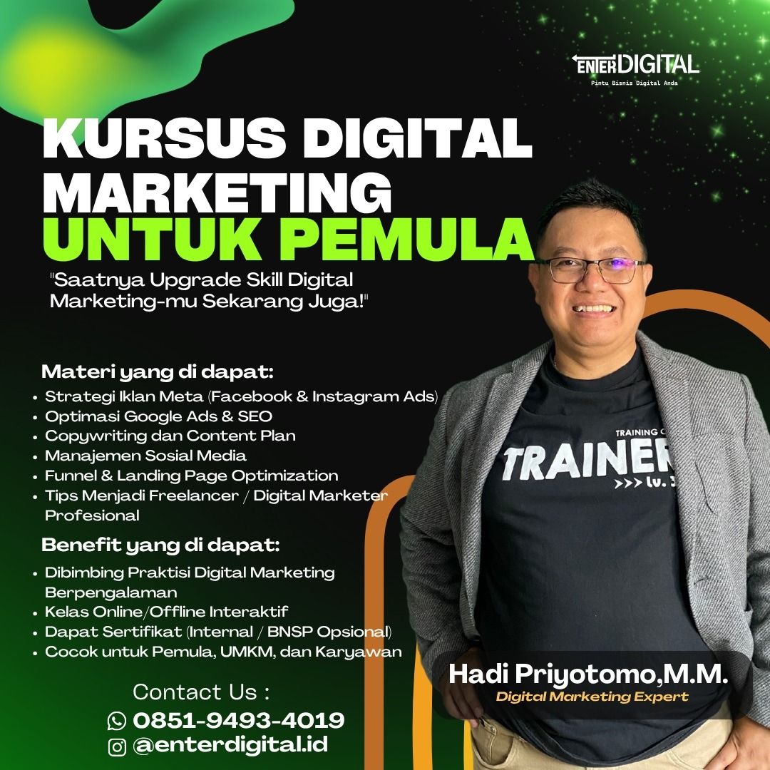 RESMI! WA 0851-9493-4019 , Skkni Pelatihan Digital Marketing Sarolangun (Kategori: Furnitur Antik) berada di Jakarta Utara. Dikirim oleh elvanomahe88985 (ID iklan 1383344570, Gambar 1). Deskripsi: RESMI! WA Skkni Pelatihan Digital Marketing Sarolangun Skkni Pelatihan Digital Marketing Sarolangun, Program Pelatihan Digital Marketing Wonogiri, Pentingnya Pelatihan Digital Marketing Sigi, Tujuan Pelatihan Digital Marketing Umkm Tojo Una-Una, Tujuan 