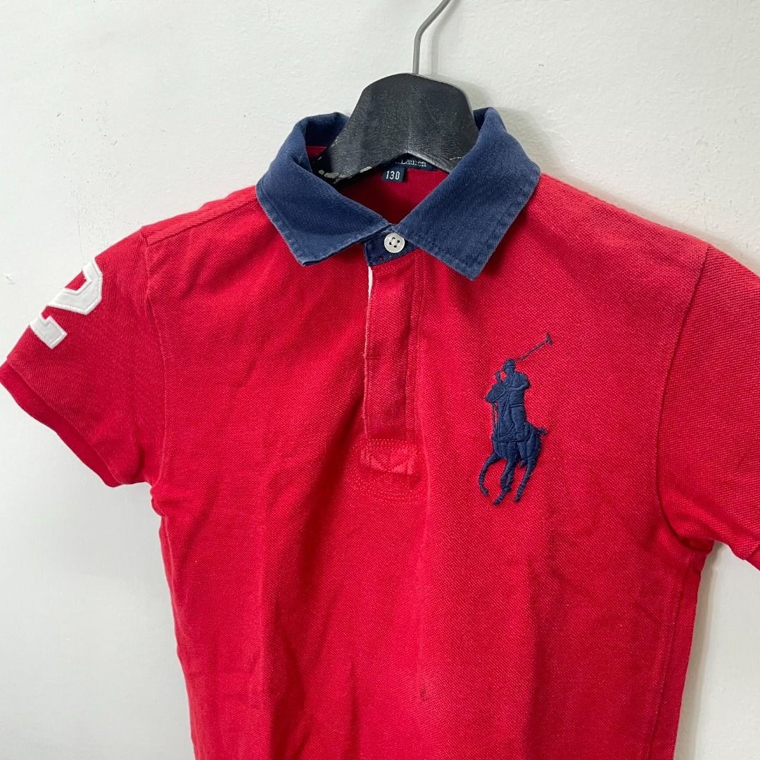 ⭐️SALE⭐️ [130CM] POLO RALPH LAUREN SHIRT KIDS RRL RL (Category: Babies & Kids Fashion) located in Puchong. Submitted by six6panel (Listing ID 1383416412, Image 2). Description: 🔔PLEASE READ BELOW🔔 Up For Sale is pre-owned POLO RALPH LAUREN Size on Tag : 130CM Judge Condition by photos. Measurement taken while lying flat. Please compared the actual measurement with your garment. Please enlarge the pictures to get clear image. 📌WANT TO SEE MORE 