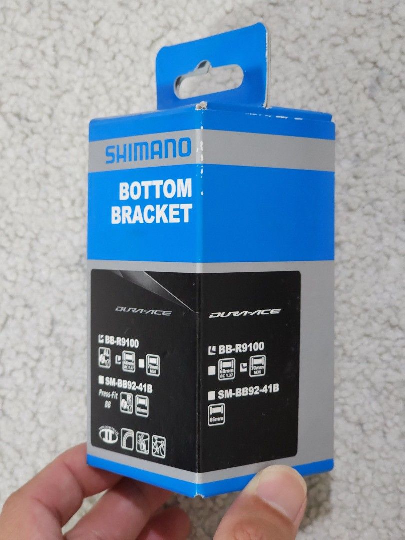 Shimano Dura-Ace Bottom Bracket BB-R9100 (Category: Bicycles) located in Paranaque City. Submitted by M.M.M. (Listing ID 1383286664, Image 2). Description: brand new RFS: decluttering oayment via gcash.