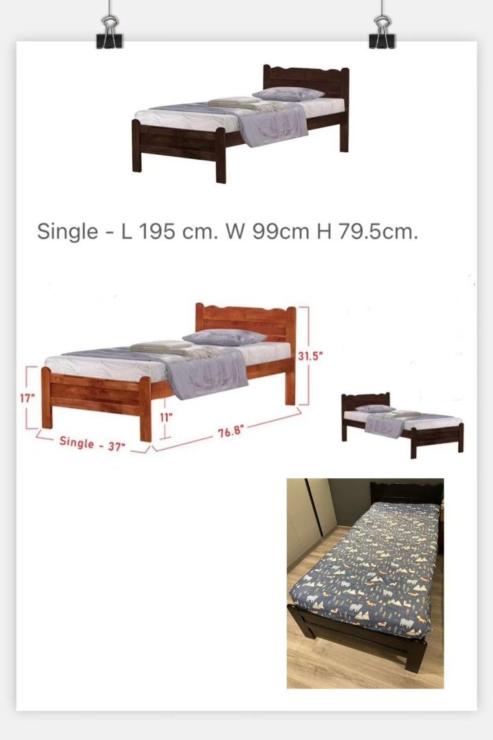 Single bed frame with mattress65075078522755118