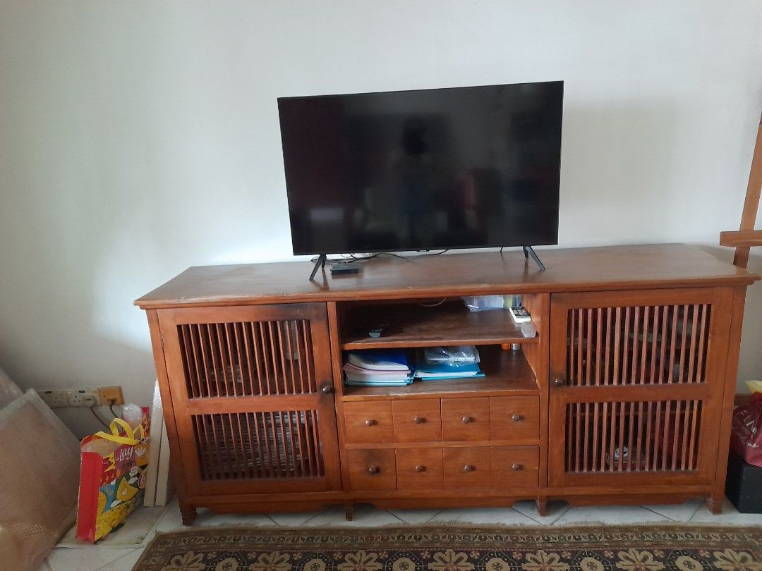 Solid Wood TV Console