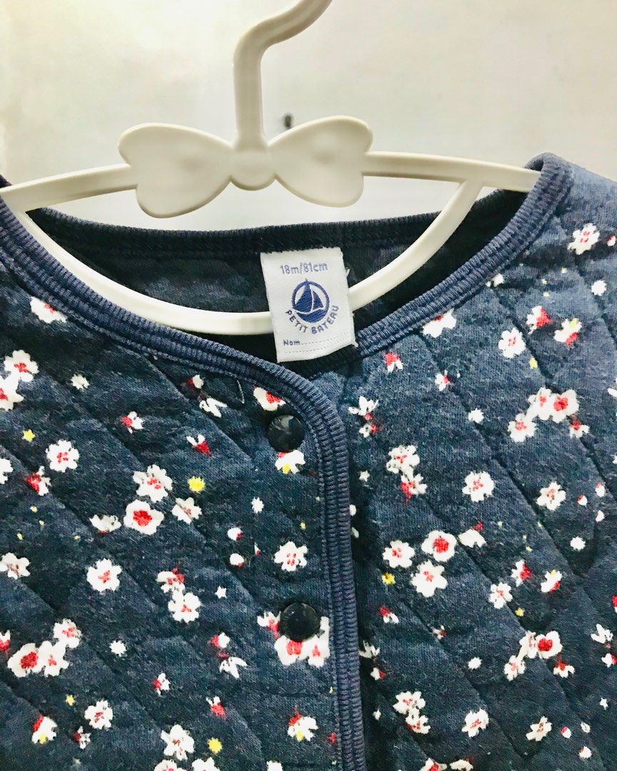 Toddler Outer wear (Category: Babies & Kids Fashion) located in Pasig City. Submitted by adikinsdeclutter (Listing ID 1383319588, Image 2). Description: Brand: Petit Bateau No flaw.