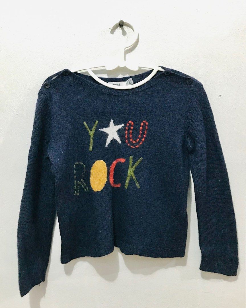Toddler Sweater (Category: Babies & Kids Fashion) located in Pasig City. Submitted by adikinsdeclutter (Listing ID 1383323326, Image 1). Description: Brand : knot .