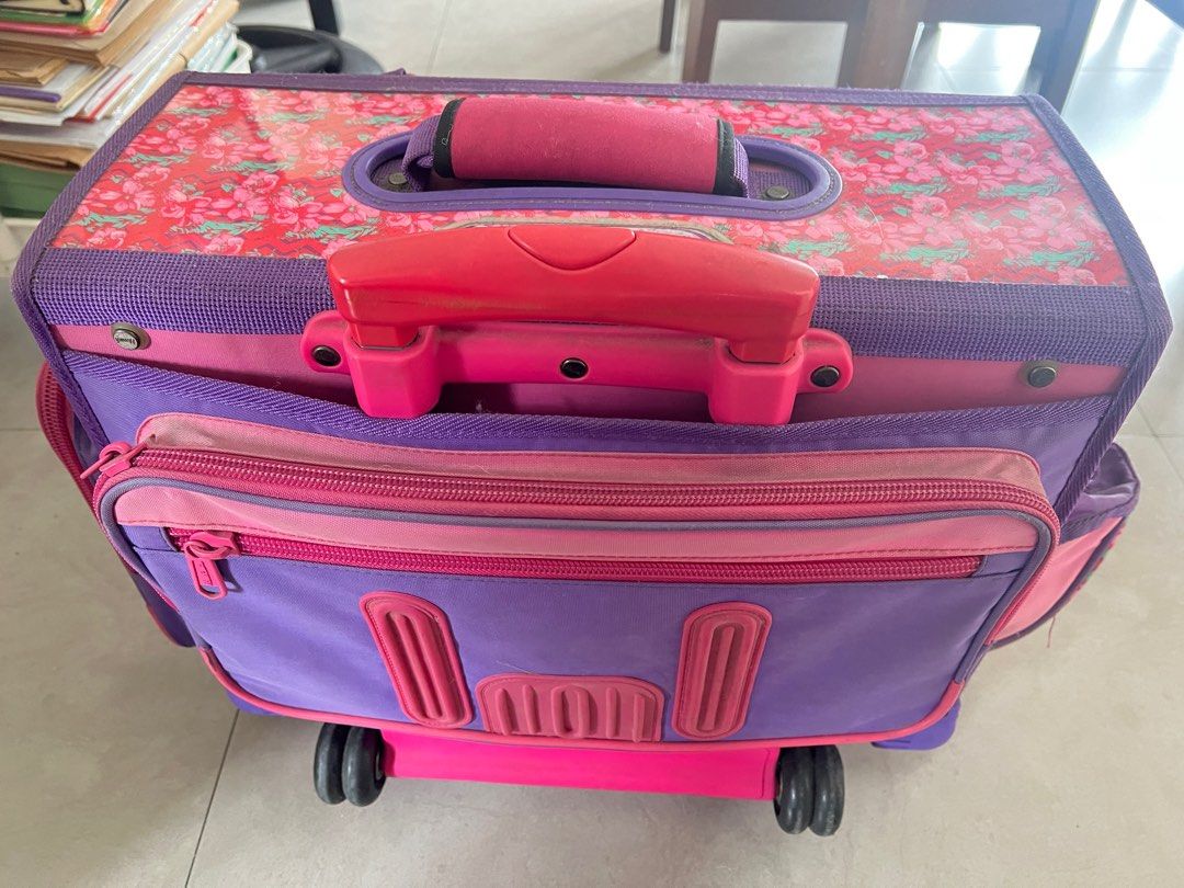 Trolley School bag (Category: Backpacks) located in Pasig City. Submitted by da__44 (Listing ID 1383295361, Image 3). Description: Trolley school bag not being used anymore. RFS- decluttering .