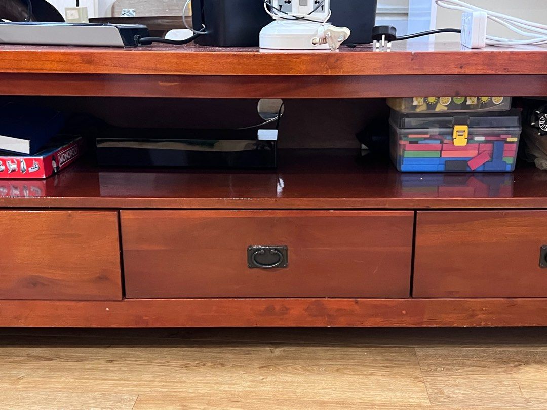 TV Console solid wood