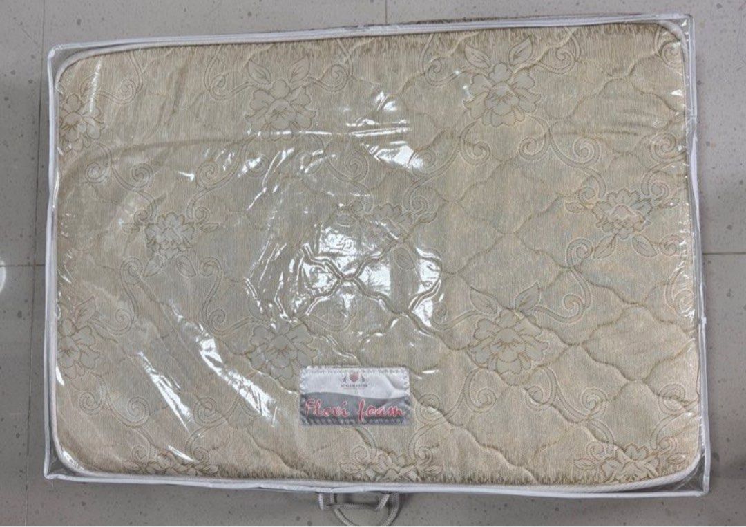 Two Single Foldable Foam Mattress