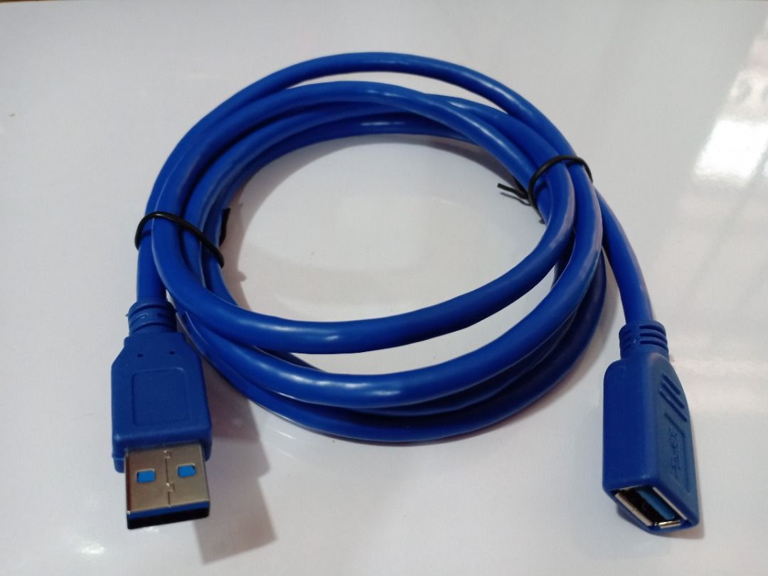 USB3.0 USB 3.0 Extension Cord Cable 1.5m 3m (Category: Cables & Adaptors) located in Quezon City. Submitted by matet07 (Listing ID 1383307958, Image 3). Description: USB3.0(male) to USB3.0(female) -1.5m for 250 -3m for 300 -may less if wholesale(6pcs. and above) -with 1 week warranty -accept shipping via GRAB and LALAMOVE COD(buyer's expense) -accept GCASH and PAYMAYA payment -COMPATIBILITY IS BUYER'S RESPONSIBILITY.