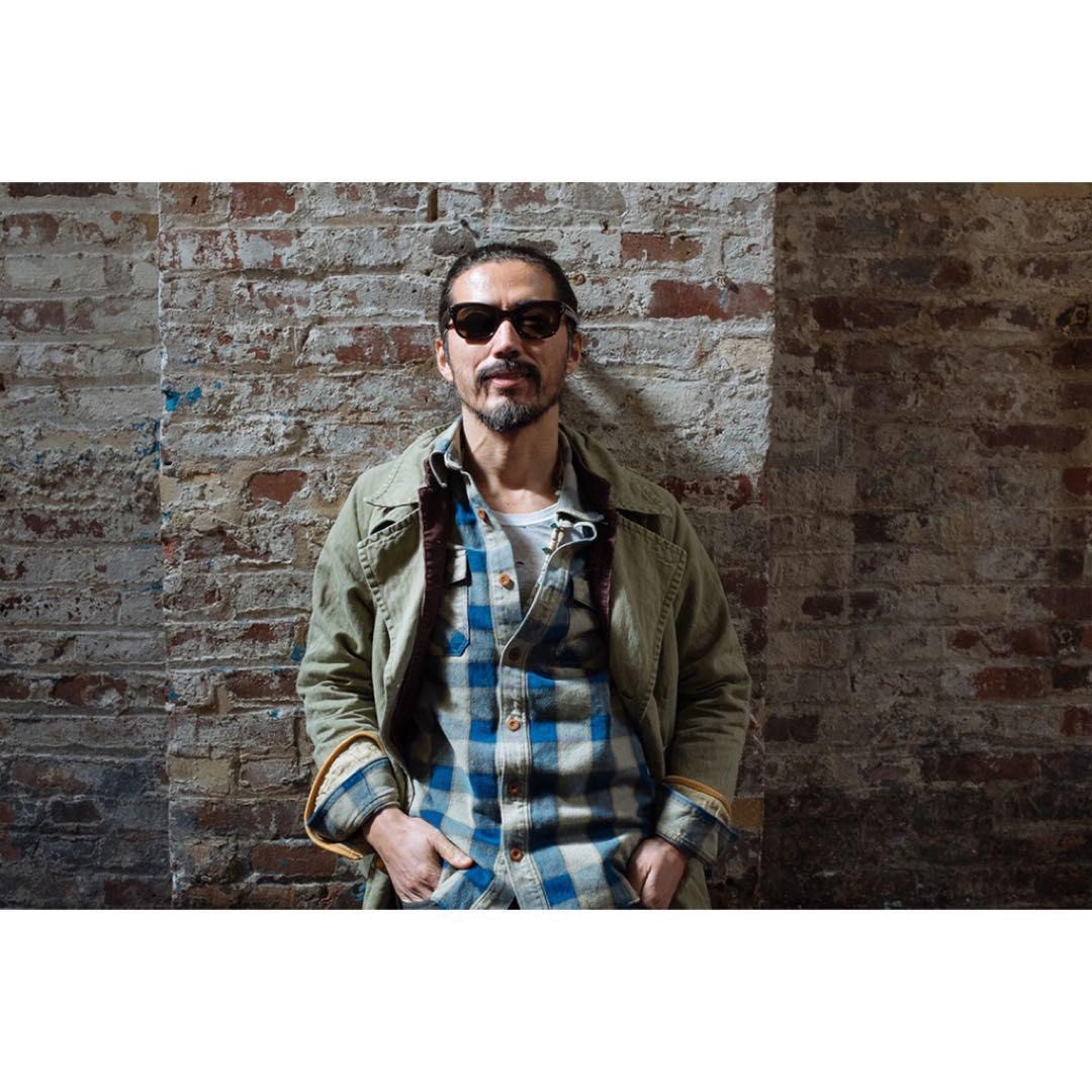 Visvim 14ss Black Elk Flannel Shirt (Indigo Buffalo Check