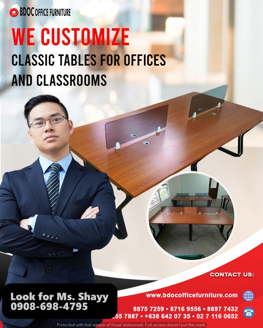 Workstation Table / Locker / Office Chair / Gang Chair / Steel Cabinet ...