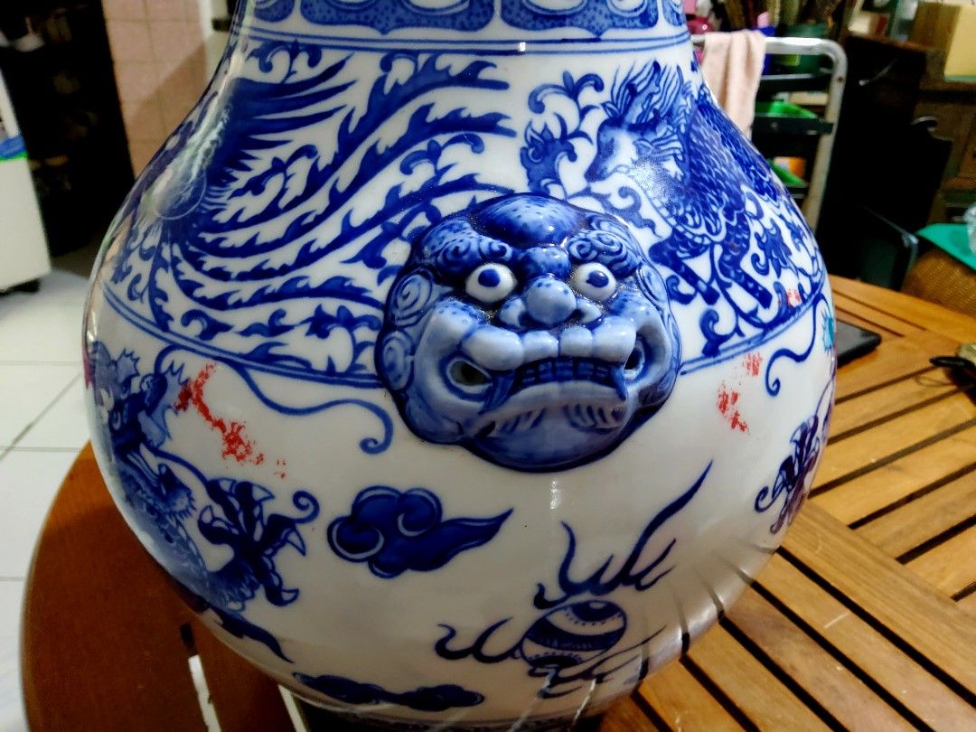 由 asd58111477499 (刊登 ID 1383499319，圖片 2) 提交，位於 台北市 (Taipei) 的 早期金門宏玻陶瓷 花瓶 (類別：花瓶園藝)，說明：早期金門宏玻陶瓷 花瓶。