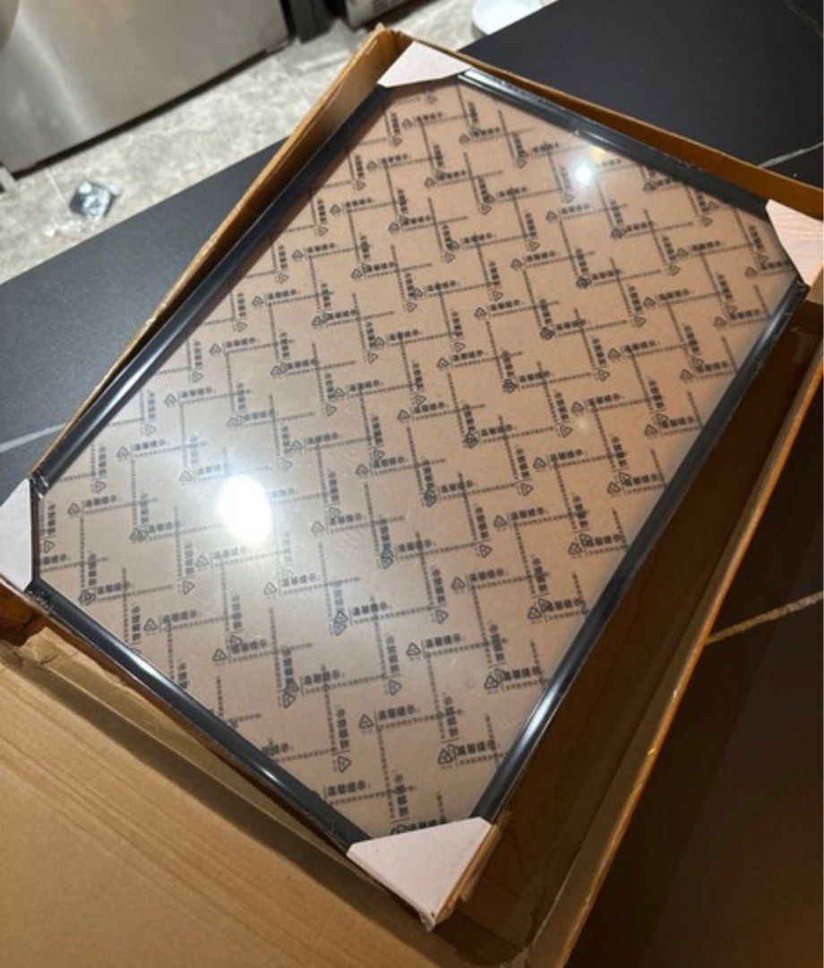 A3 Black Modern Metal Picture Photo Frame 40x30