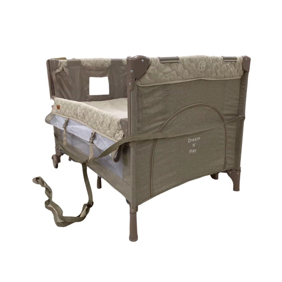 Apruva Co-Sleeper Playpen Crib (PP720) (Category: Cots & Cribs) located in Antipolo. Submitted by gelibeu_ (Listing ID 1383539714, Image 3). Description: NOTE: The color from the photo may differ from the actual item. Item is in perfect condition. You can ask for more pictures and other details! - bought for 7,499 - used for less than a year - can be a playpen, co-sleeper, or a playhouse - also includes a diaper changer - RFS: decluttering 📍anti