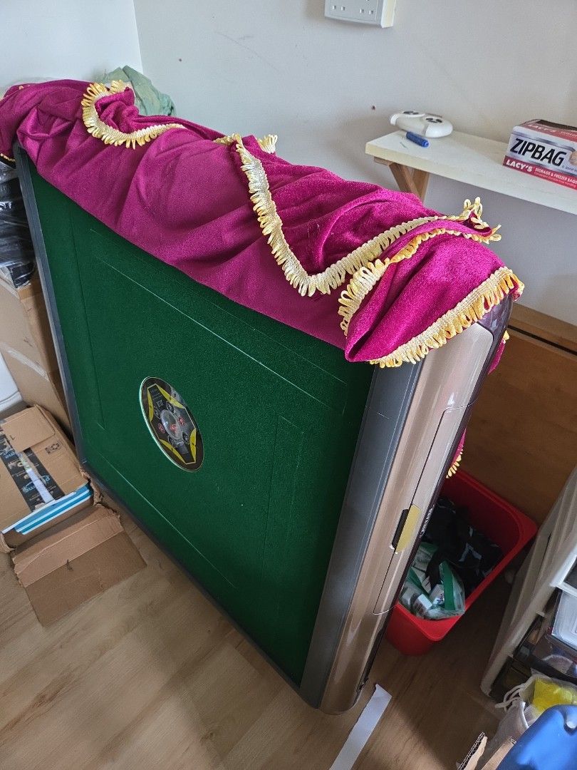 Automatic mahjong table (Category: Tables & Sets) located in Singapore. Submitted by rick_teo (Listing ID 1383497012, Image 1). Description: automatic mahjong table with 2 sets of mahjong. moving to a smaller house, cannot bring over. please arrange own transport.