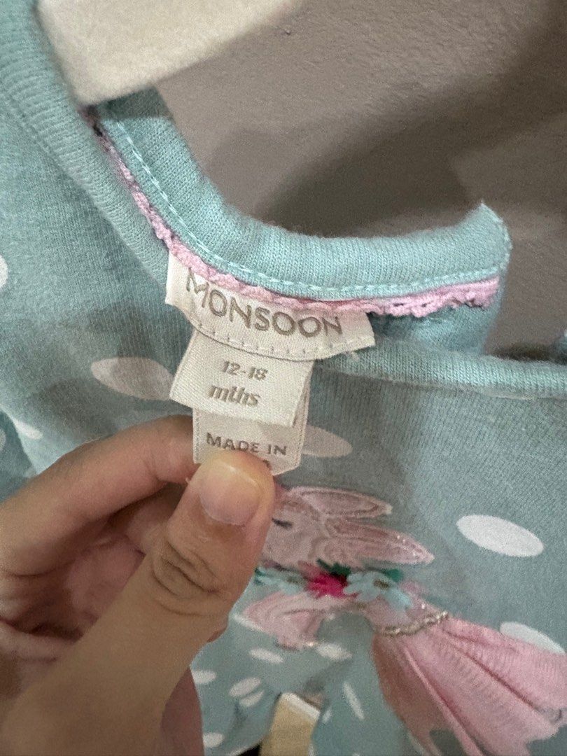 Baby Girl Monsoon Jumper 12-18m (Category: Babies & Kids Fashion) located in Kuala Lumpur. Submitted by catshoppers (Listing ID 1383657897, Image 2). Description: Cute jumper, used once only.
