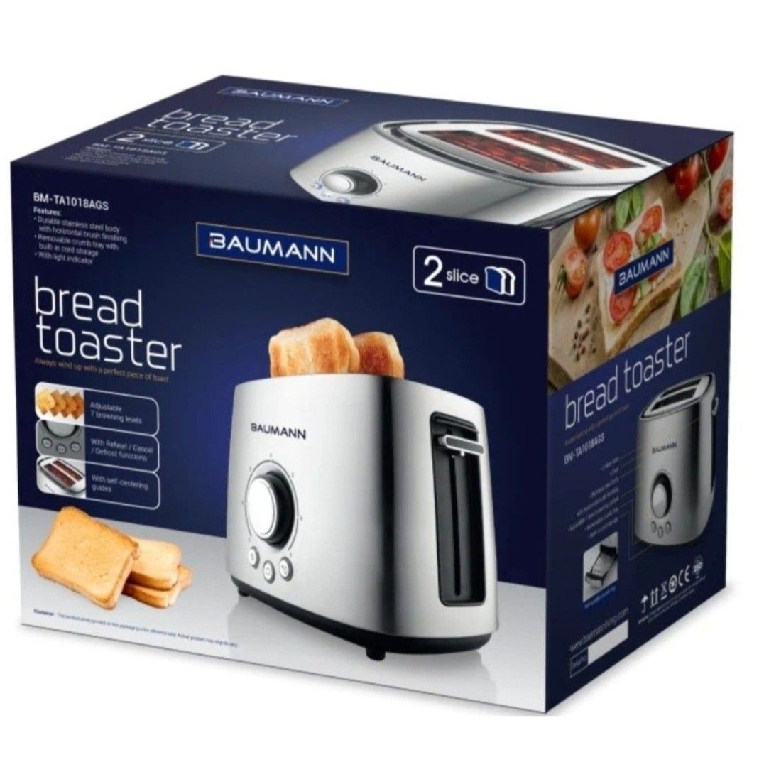 Baumann Bread Toaster (Category: Ovens & Toasters) located in Manila. Submitted by al.rey (Listing ID 1383654389, Image 1). Description: brand new.