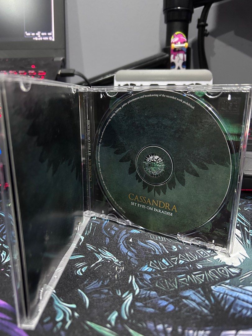Cassandra CD (Category: CDs & DVDs) located in Kajang. Submitted by death6 (Listing ID 1383632947, Image 2). Description: Rare Item!! Deadstock!! Album: Set Eyes On Paradise Cassandra was a metallic hardcore band from Kuala Lumpur, Malaysia.One of the best hardcore band. Salute! 🫡 YouTube: https://youtu.be/StjN-ONwHrk?feature=shared Promo May: RM350 Postage: RM10 Cod: Bangi, Kajang, Melaka #malaysiaband #hardcore #metal #localband.