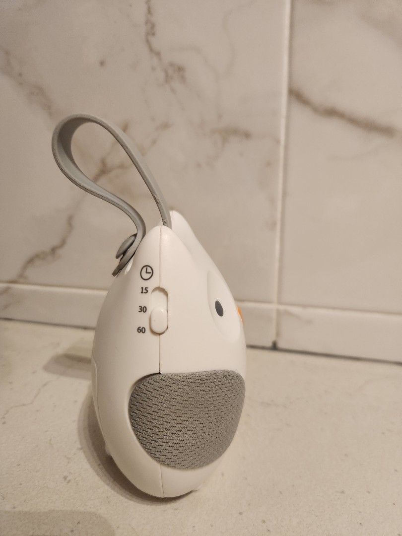 Cot & Stroller Hanging Owl Sound Machine (Category: Infant Playtime) located in Petaling Jaya. Submitted by stash_adrift (Listing ID 1383550316, Image 3). Description: Generally in great condition except for 1 sound type (there are about 10 musical sounds). Overall exterior is in tip top condition as per pictures. Available by post.