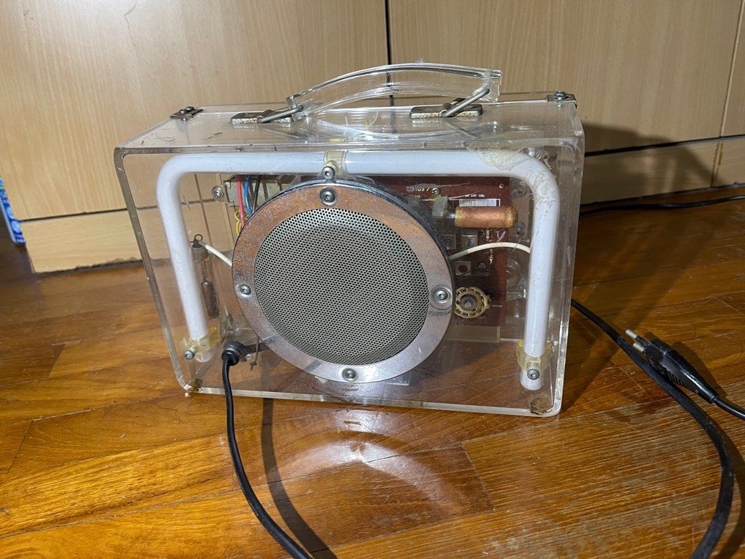 DAPY Neon Blue Light Old School Radio Lunchbox size (Category: Other Audio Equipment) located in Singapore. Submitted by jtgaragesale (Listing ID 1383584382, Image 3). Description: Functional, lightly used The light turns on as seen and if turn the knob to tune into the radio stations Self collect Serangoon north avenue 4 Personal delivery: I’ll deliver it myself to ensure quality and safety $10 if northeast area $20 if further, anywhere in Singa