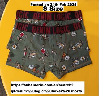 Denim Logic 男裝平脚內褲兩條 64207449239554110