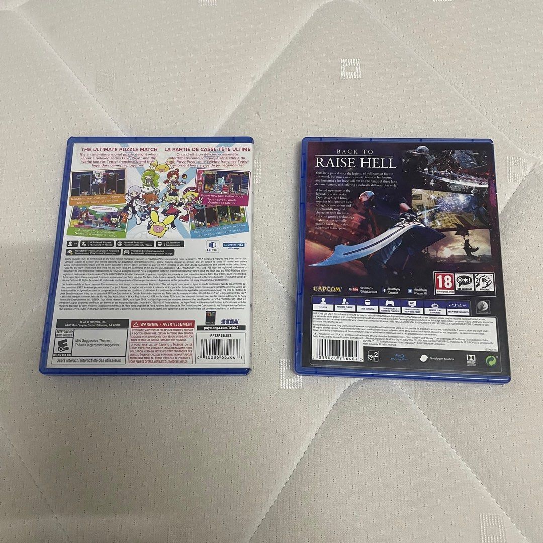 Devil may cry ps4 (Category: PlayStation) located in Kuala Lumpur. Submitted by jaswerrr (Listing ID 1383580556, Image 2). Description: Good condition 9.5/10.