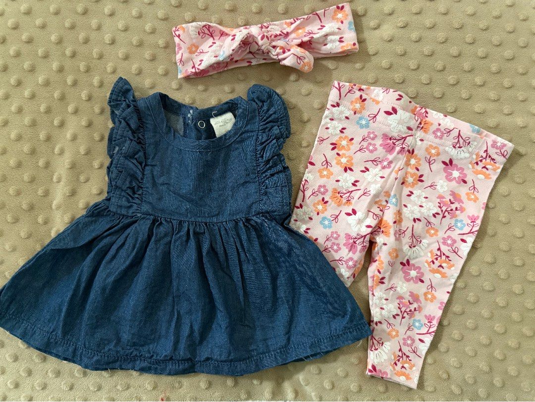 Dress (Category: Babies & Kids Fashion) located in Melaka Tengah. Submitted by aryanayana (Listing ID 1383568971, Image 1). Description: 3 in 1 Belum pernah pakai. Anak tak muat. .