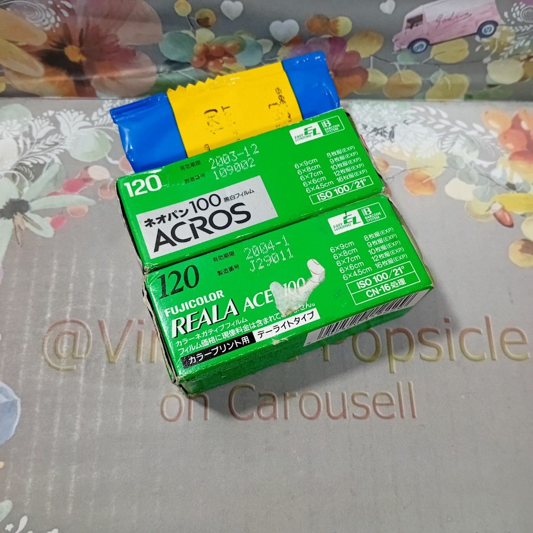 Expired 120 films slide bw color (Category: Cameras) located in Paranaque City. Submitted by vintagepopsicle (Listing ID 1383535531, Image 2). Description: expired film for sale. sold as is where is gcash then we lalamove.