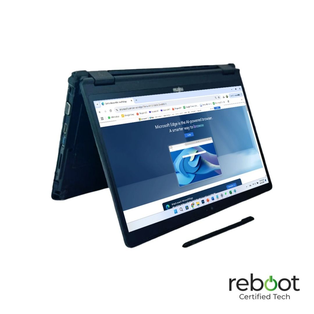 Fujitsu 360 Degree Flip Screen Laptop - Intel i7 (7th gen) Laptop - Fast Speed - Up to 32GB RAM - Windows 11 + Free MS Office - Sleek Design Laptop !63205805908353111