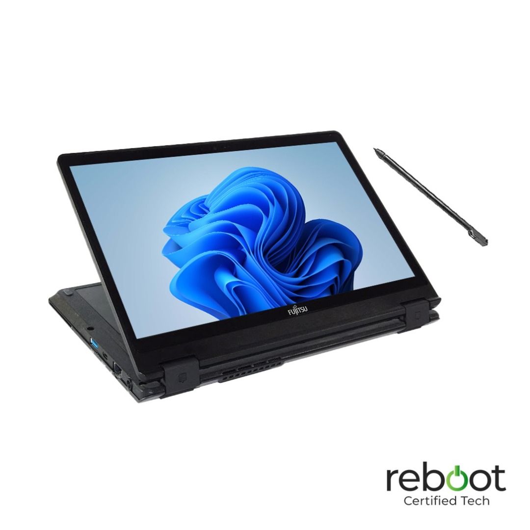Fujitsu 360 Degree Flip Screen Laptop - Intel i7 (7th gen) Laptop - Fast Speed - Up to 32GB RAM - Windows 11 + Free MS Office - Sleek Design Laptop !63205805908353112