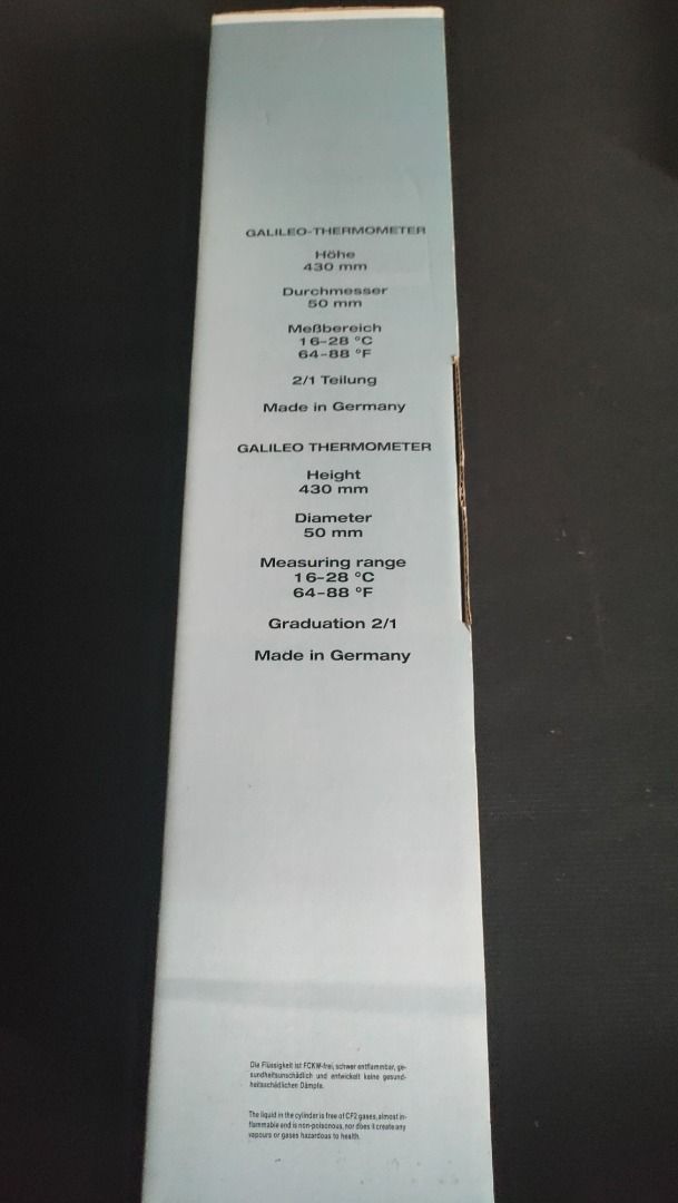 Galileo Thermometer65075303349506111
