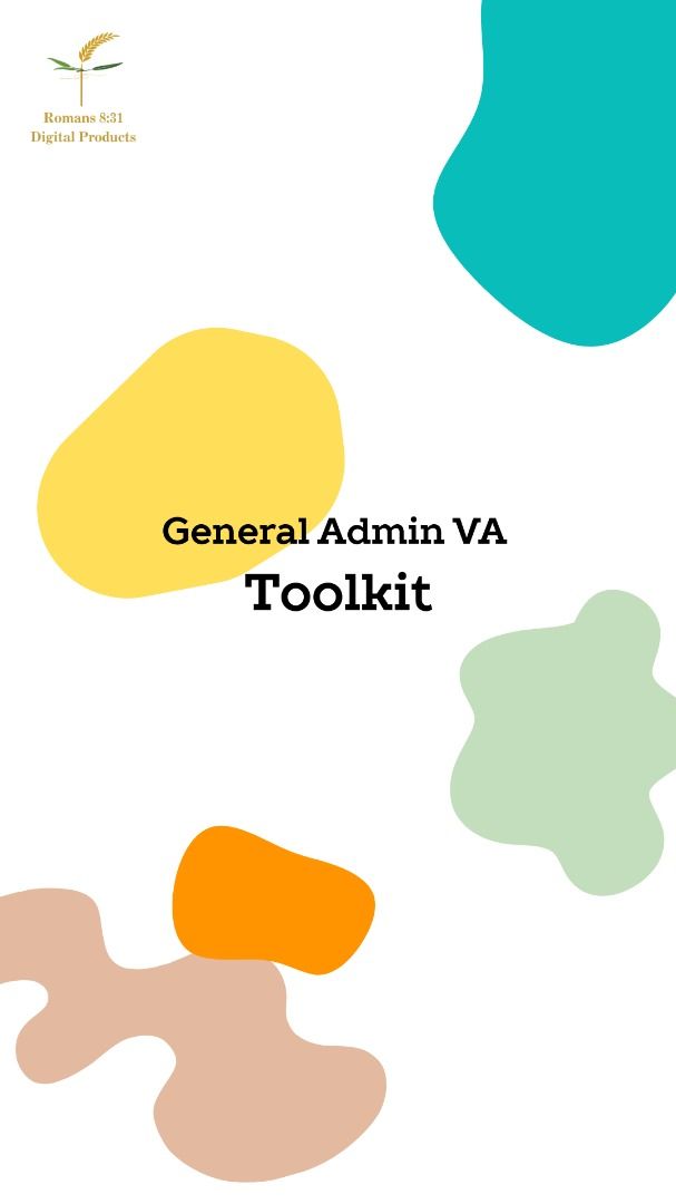 General Admin VA Toolkit (Category: Textbooks) located in Orion. Submitted by carlacarmi40804 (Listing ID 1375205729, Image 1). Description: Empower Your Freelance Workflow with Plug-and-Play Essentials This downloadable toolkit is designed for Virtual Assistants specializing in general admin tasks who want to work with confidence, professionalism, and ease, whether you're just starting out or managing multiple clients. Each resource is ready-to-