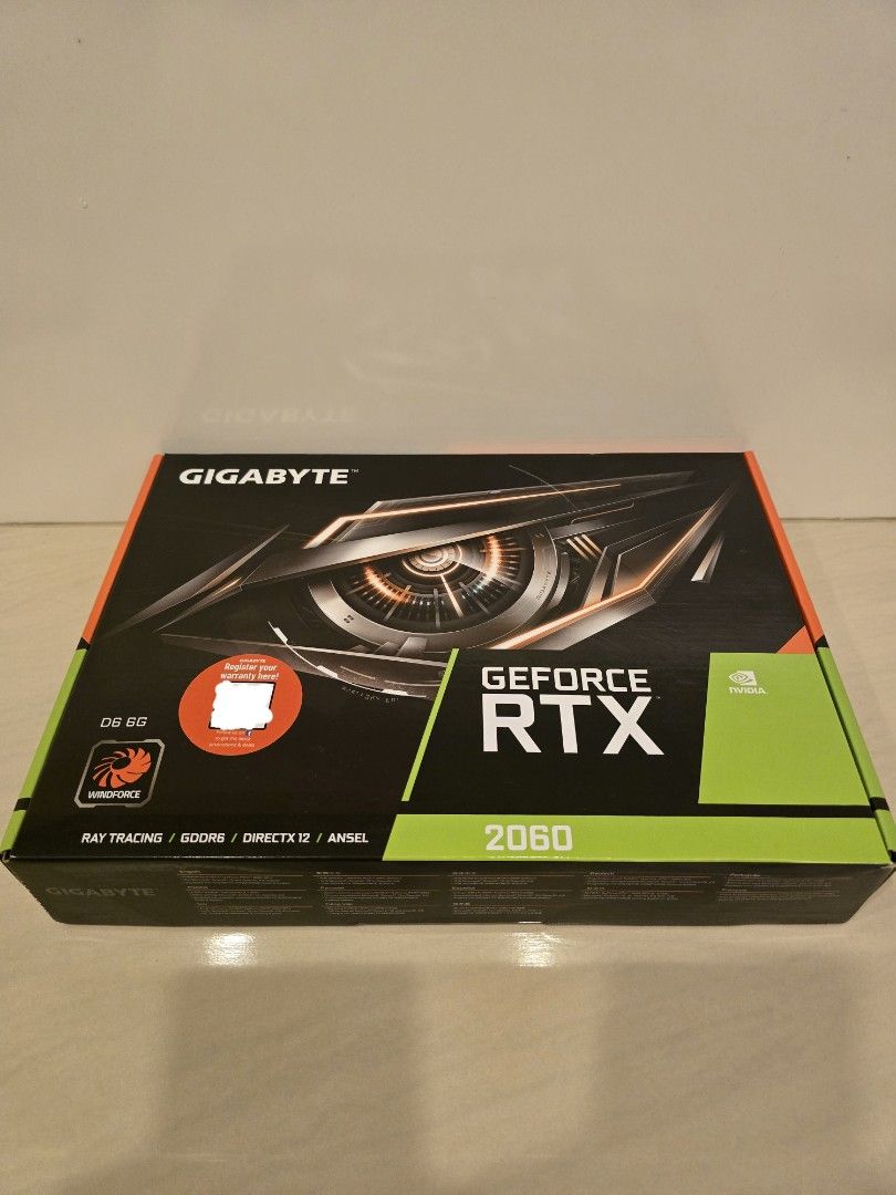 Gigabyte GeForce RTX 2060 Graphics Card63205311274627111