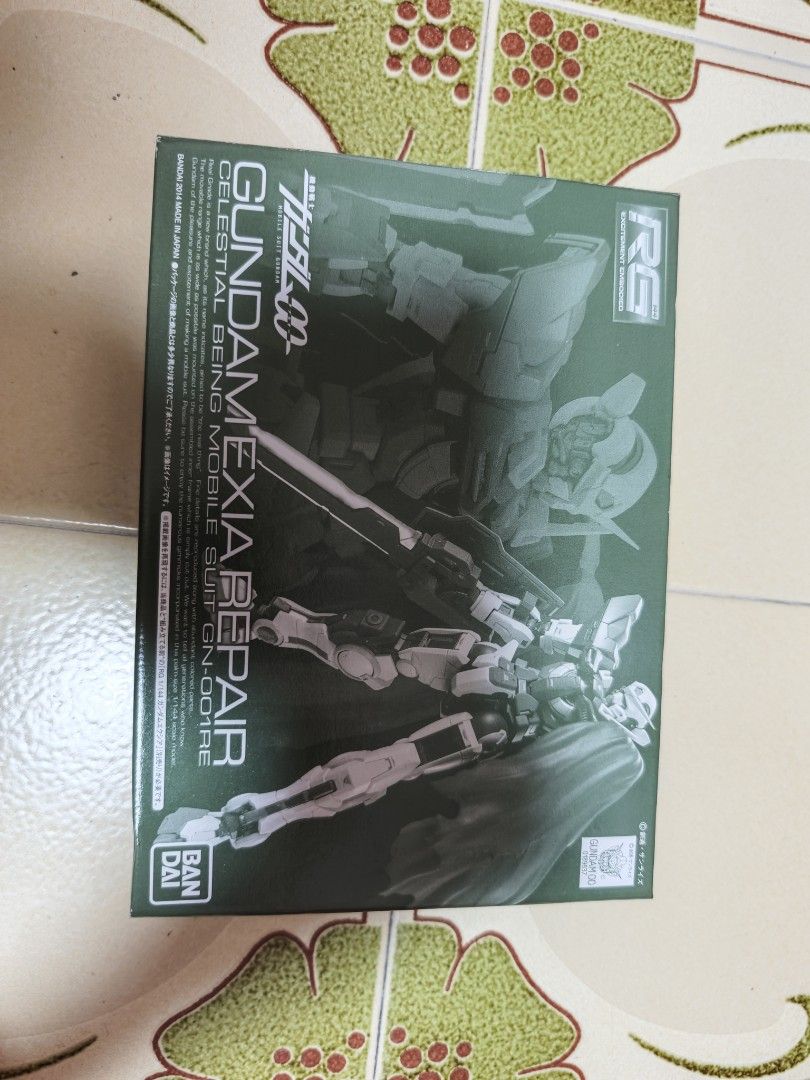 Gundam Exia RG with repair kit (Category: Gundam Model Kits) located in Singapore. Submitted by 3ricl4 (Listing ID 1383610591, Image 2). Description: Selling brand new RG Gundam Exia with repair Mode Kit. both brand new nvr use. reason for selling. lost interest so clearing to make space. deal in cash..