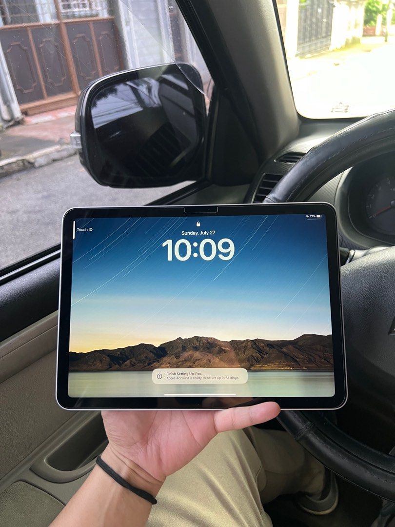 ipad air 7 M3 128gb (Category: iPad) located in Quezon City. Submitted by tyler8. (Listing ID 1383506397, Image 2). Description: Ptpa Ipad air 7M3 128gb -31,500 open for swap No issue low cc Wirh cord, adapter. Under apple warranty For pickup: Marikina. For meetup; Marikina- gateway cubao.