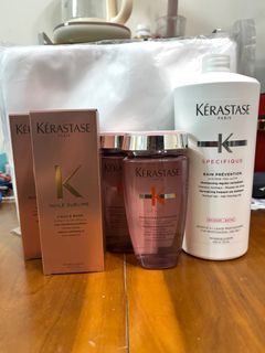 kerastase 洗頭水 護髮精油 防脫髮 粉紅色 白色 250ml / 1000ml64239722659203110