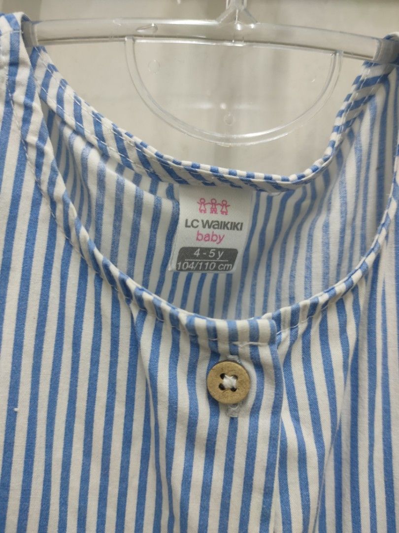 Lc Waikiki Stripe Dress (Category: Babies & Kids Fashion) located in Simpang Ampat. Submitted by pims_wardrobe (Listing ID 1383632198, Image 2). Description: sign of used. still in good condition #Lcwaikiki #girldress #dress.