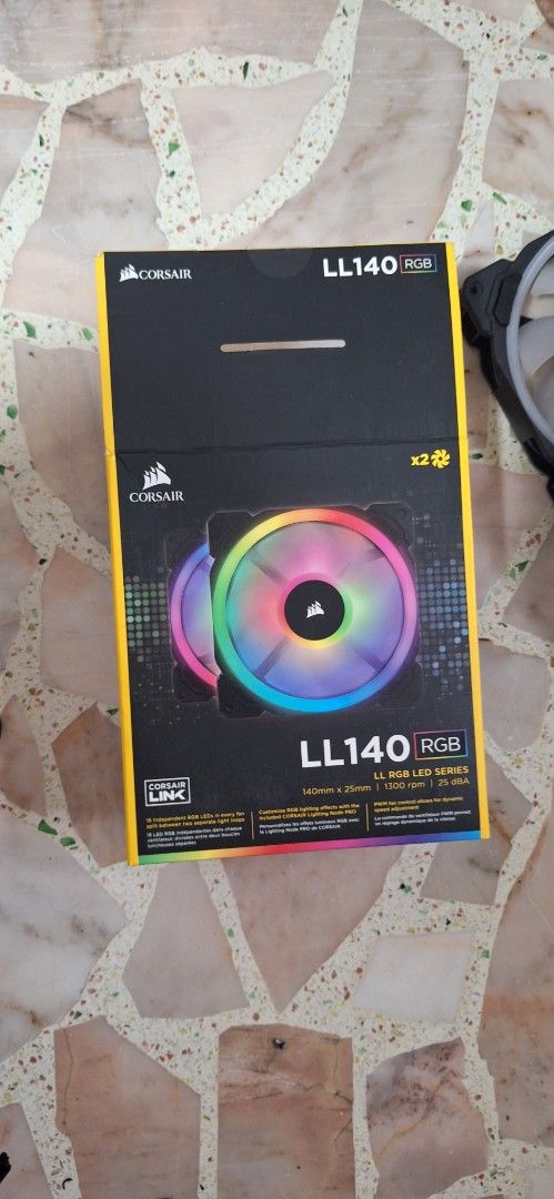 Ll140 ll120 corsair pwm led fans63209281029505113