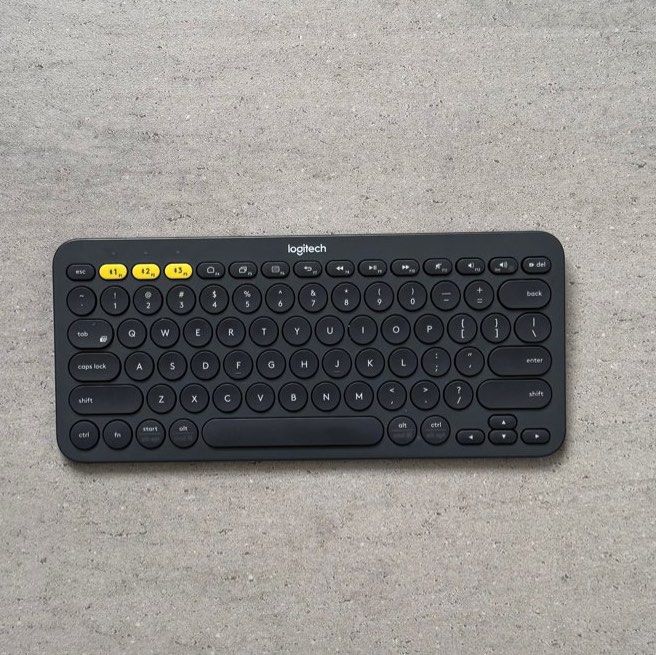 Logitech K380 Wireless Keyboard - Black