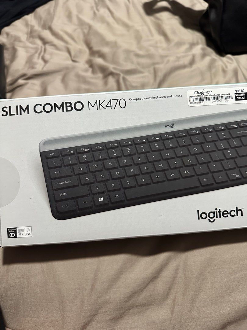 Logitech Slim Combo MK470