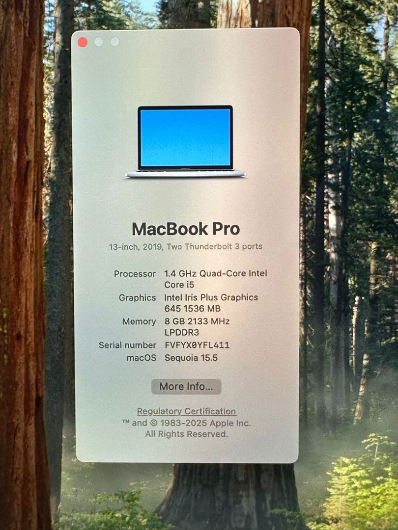 Macbook Pro 13 Inch 201963205802961154112