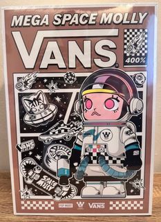 MEGA SPACE MOLLY 400% VANS ポスター POPMART 泡泡瑪特 MEGA SPACE MOLLY 400% 範斯VANS – TOYLAND