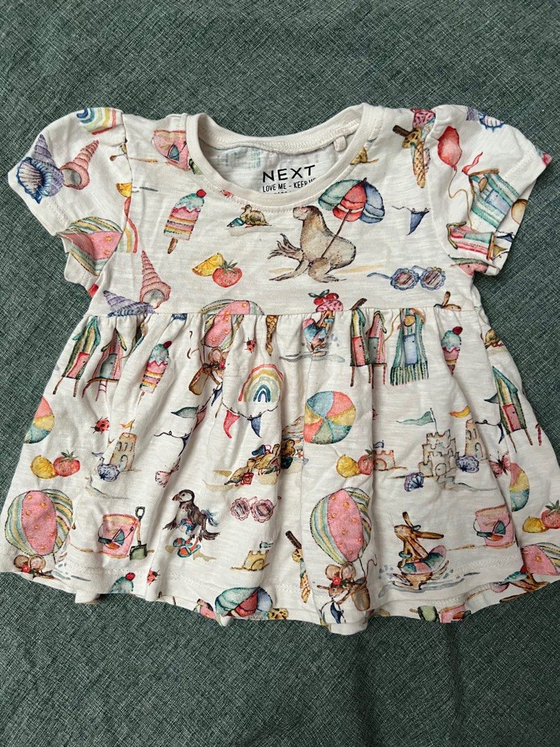 Next blouse girl (Category: Babies & Kids Fashion) located in Kuala Lumpur. Submitted by nsyaaaa (Listing ID 1383556128, Image 1). Description: 9-12 months.