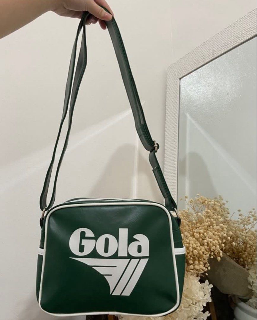 Original GOLA multi use bag (Category: Cross-body Bags) located in Las Pinas. Submitted by slowcircle (Listing ID 1383571034, Image 1). Description: Authentic Gola crossbody bag Unisex Bought from amazon Adjustable straps Barely used Can send more pictures upon request First come, first serve basis for the payment.❤️ will only reserve the item if directly requested and for approximately 2 days only. No return, no exchange, no refund once paid. 😊